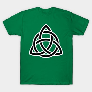 Triquetra Knot With Interlaced Circle T-Shirt